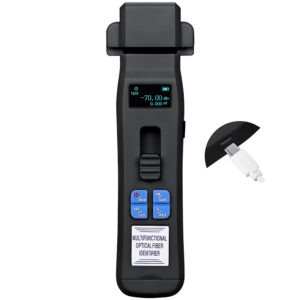 COMPTYCO MINI Charging Type Live Detector Identifier OFI+OPM+30mw VFL+LED Tester 800-1700nm SM MM Black Optic Fiber Identifier