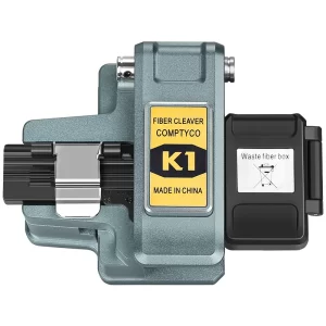 COMPTYCO cost-effective K1 fiber cutting machine, black automatic fiber return cutting machine, hot melt fiber cutting machine
