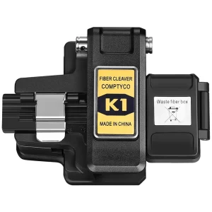 COMPTYCO cost-effective K1 fiber cutting machine, black automatic fiber return cutting machine, hot melt fiber cutting machine