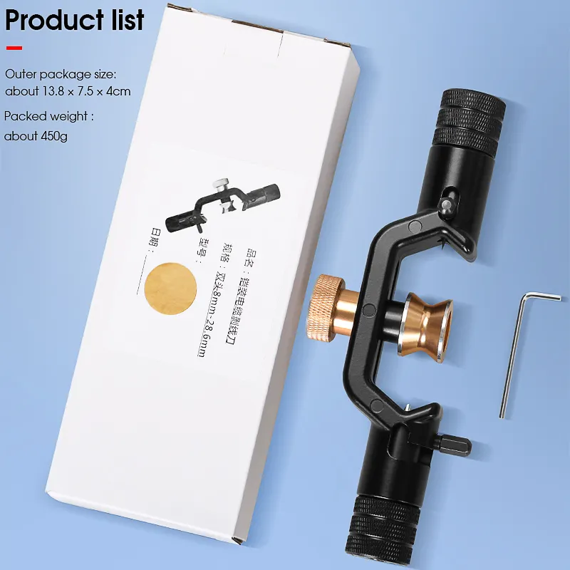 COMPTYCO 8-28.6MM Vertical and Horizontal Armored Double Head Fiber Stripping Machine Fiber Stripping Machine Skylight Stripping Machine - Image 7