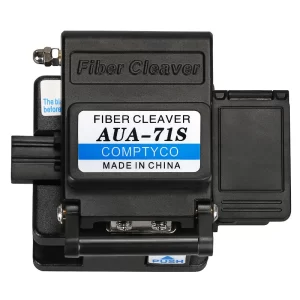 COMPTYCO AUA-71S High-Precision Automatic Return Fiber Optic Cutter with waste fiber box Cold Joint Tool for FTTH Fiber Cleaver