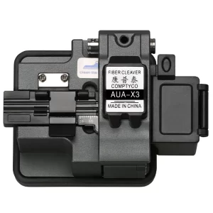 COMPTYCO AUA-X3 high-precision fiber cutting machine, gun gray manual return knife hot melt cutting machine