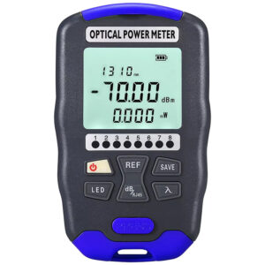 COMPTYCO Fiber Optic Tester AUA-DC7/DC5 Rechargeable OPM with LED and RJ45 tester Fiber Optic Equipment Optical Power Meter
