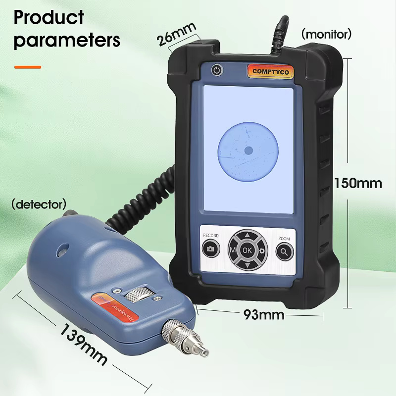 COMPTYCO AUA-400 fiber optic microscope fiber optic cleaner SC/UPC SC/APC interface fiber optic end face detector - Image 4