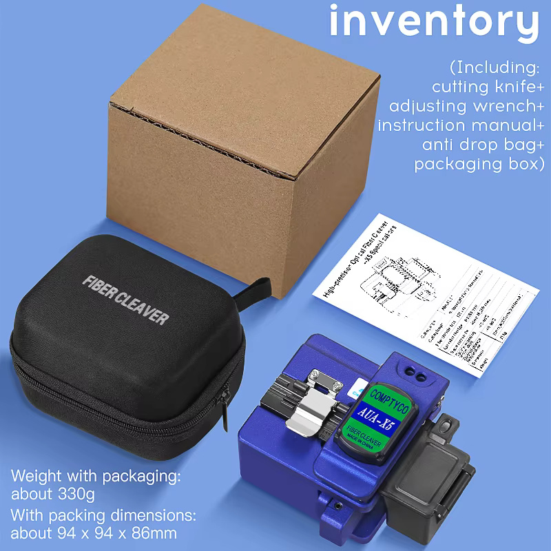 Factory Price AUA-X5 Fiber Cutting Knife Automatic Return Cable Cutting Machine Hot Melt Fiber Cutting Machine Fiber Cleaver - Image 5