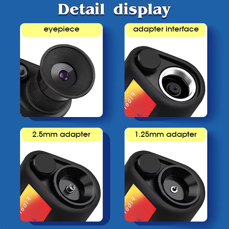 COMPTYCO AUA-200X fiber end face magnifier fiber optic inspection instrument SC/FC/ST/LC interface Fiber Optic Microscope - Image 6